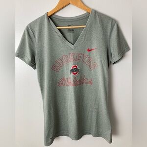 💜 Women’s Nike Ohio State Buckeyes Dri Fit Short Sleeve Size Small